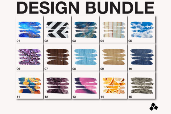 Brush Stroke Sublimation Background: A Designer’s Take for Local Business Branding