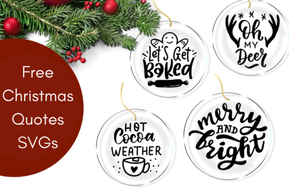 Cute Christmas Quotes: A Graphic Design Asset for Festive Crafts
