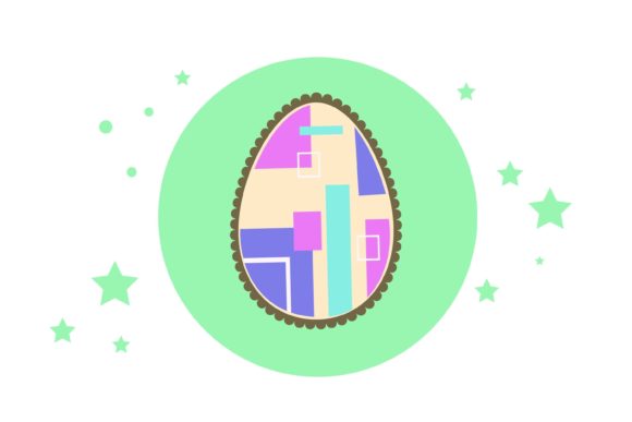 Easter Egg Graphic Design Review: A Versatile Embroidery File for Spring Projects