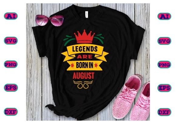 LENGENDS ARE BORN in August – A Graphic Design Asset for Local Business Branding