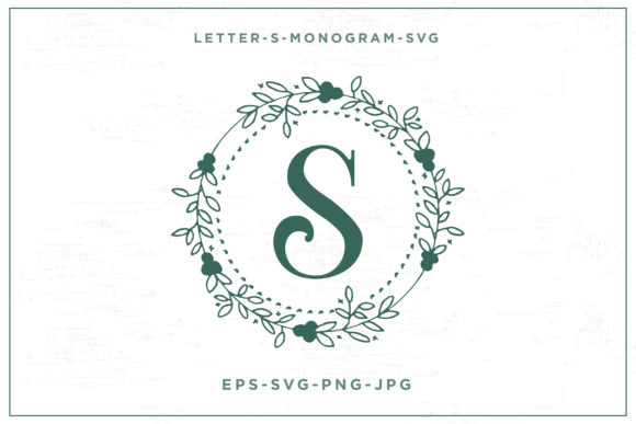 Letter S Monogram Design-SVG: A Versatile Freebie for Creative Projects
