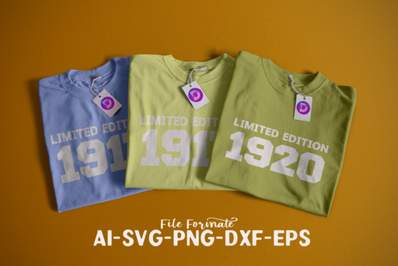 Limited Edition 1920 Graphics for Local Business Branding
