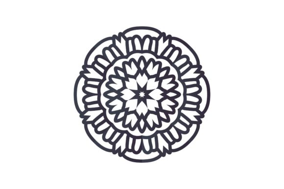 Ornament Lotus Mandala: A Versatile Freebie Graphic for Modern Branding