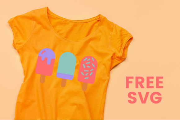 Popsicles Graphic Design Freebie for Summer Crafting