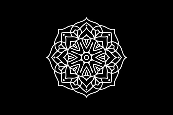 Round Mandala: A Versatile Graphic Design Asset for Creative Projects