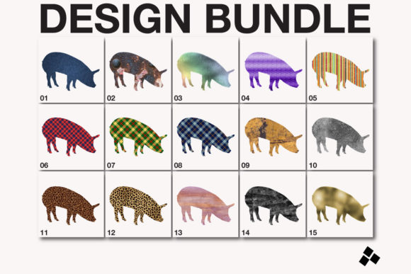 Sublimation Pig Svg Design: A Versatile Graphic Asset for Creative Projects